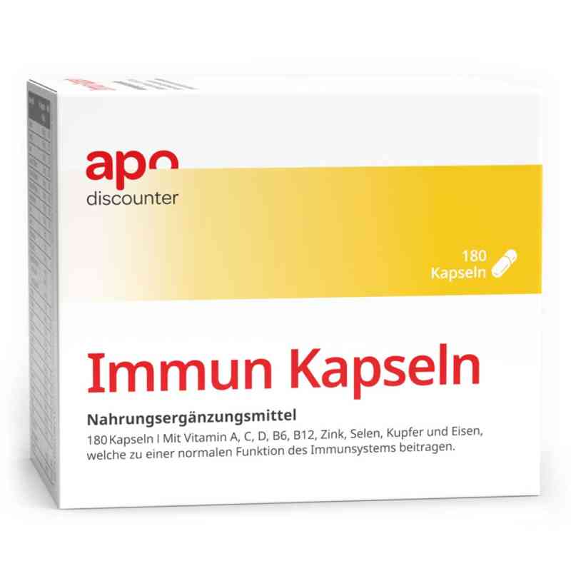 Immun Kapseln von apo-discounter 180 stk von Apologistics GmbH PZN 16498812