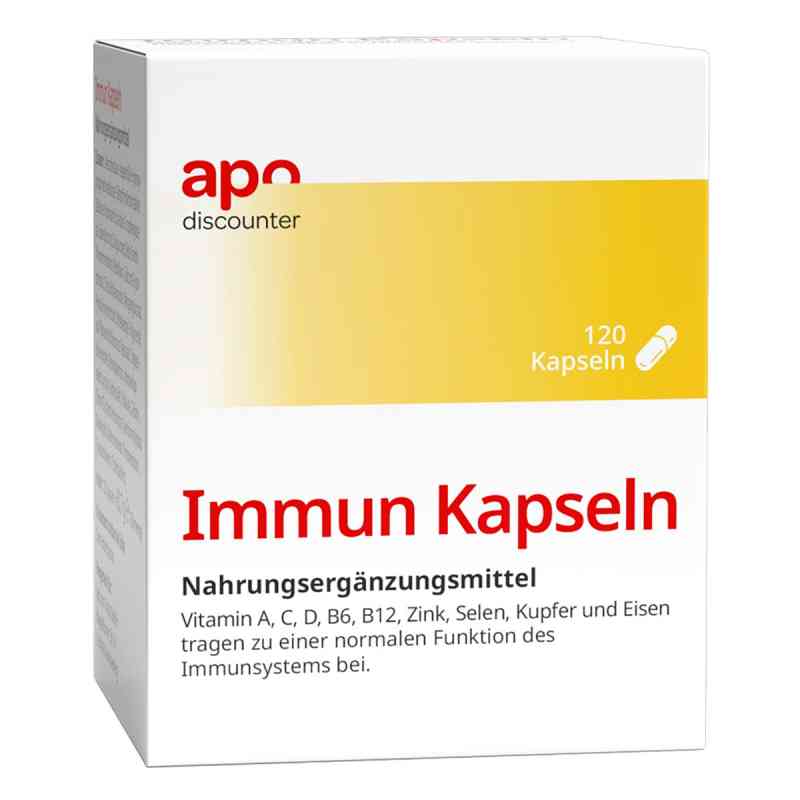 Immun Kapseln von apodiscounter 120 stk von apo.com Group GmbH PZN 18657611