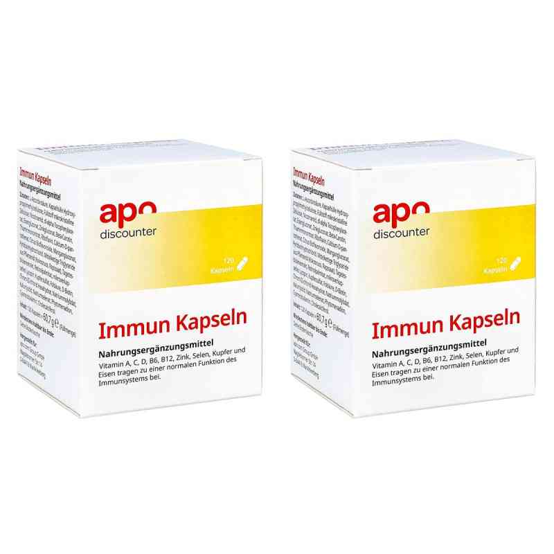 Immun Kapseln von apodiscounter 2x120 stk von apo.com Group GmbH PZN 08102213
