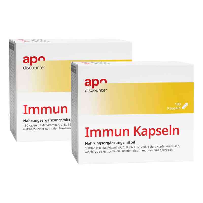 Immun Kapseln von apodiscounter 2x180 stk von apo.com Group GmbH PZN 08101860