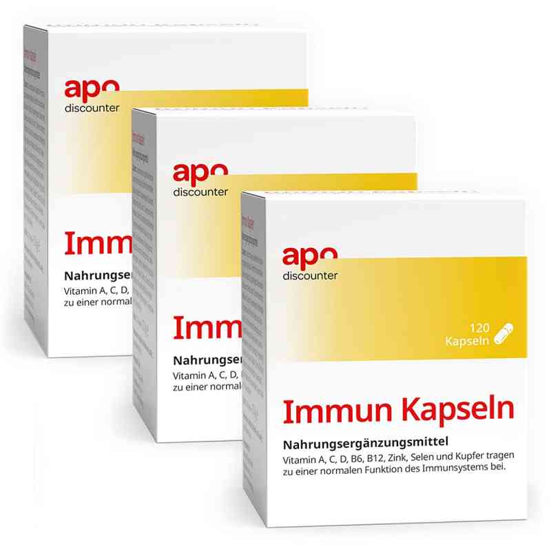 Immun Kapseln von apodiscounter 3x120 stk von apo.com Group GmbH PZN 08102214