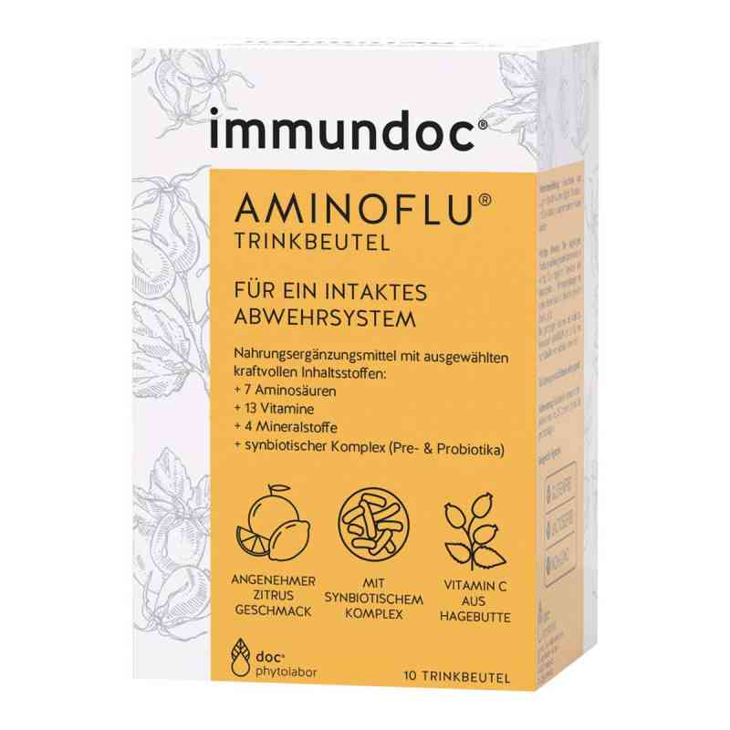 Immundoc Aminoflu Biotic Trinkgranulat 10 stk von Janus Medica GmbH PZN 16945352
