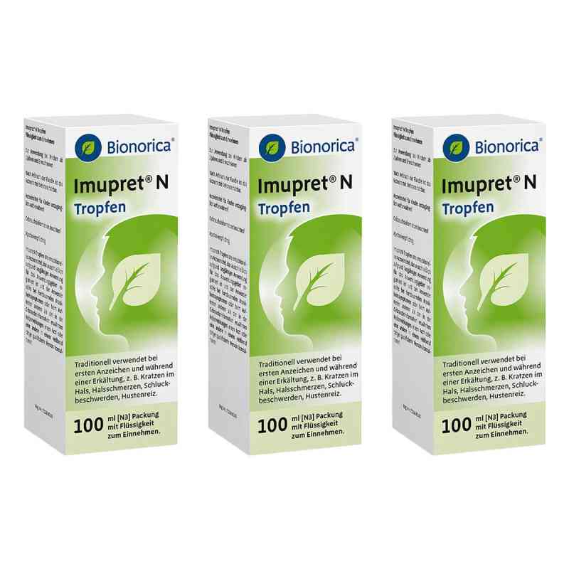 Imupret N Tropfen 3x100 ml von Bionorica SE PZN 08106354