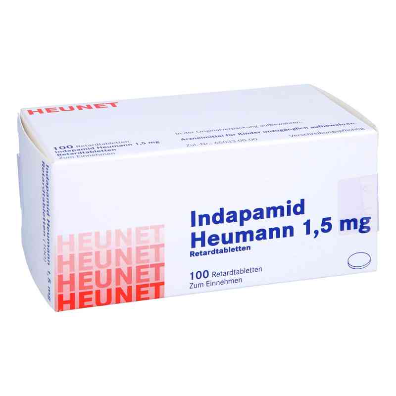 Indapamid Heumann 1,5 Mg Retardtabletten Heunet 100 stk von Heunet Pharma GmbH PZN 17147871
