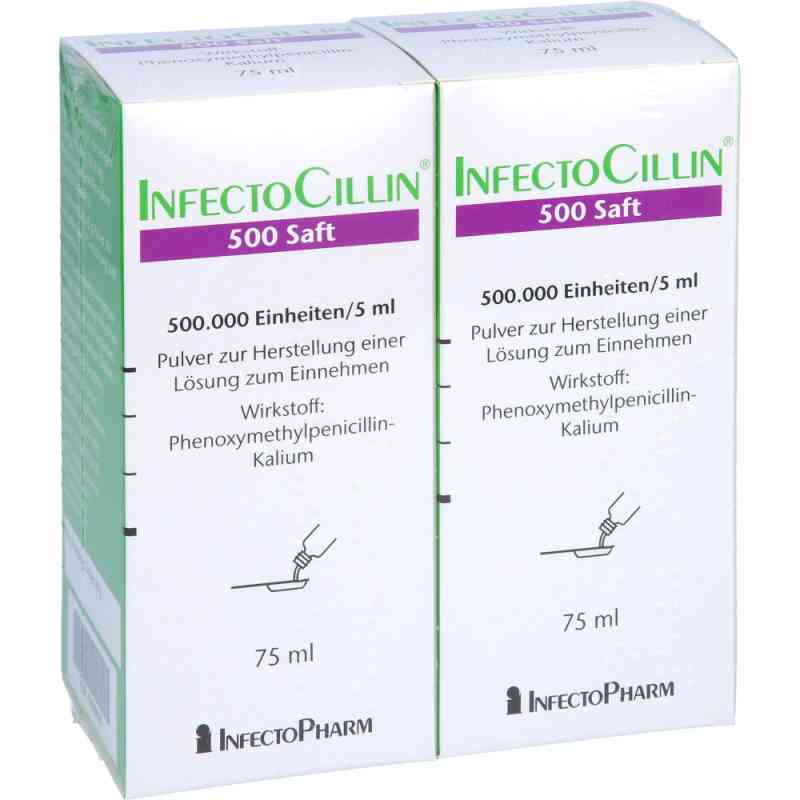 INFECTOCILLIN 500 2X75 ml von INFECTOPHARM Arzn.u.Consilium GmbH PZN 06649612