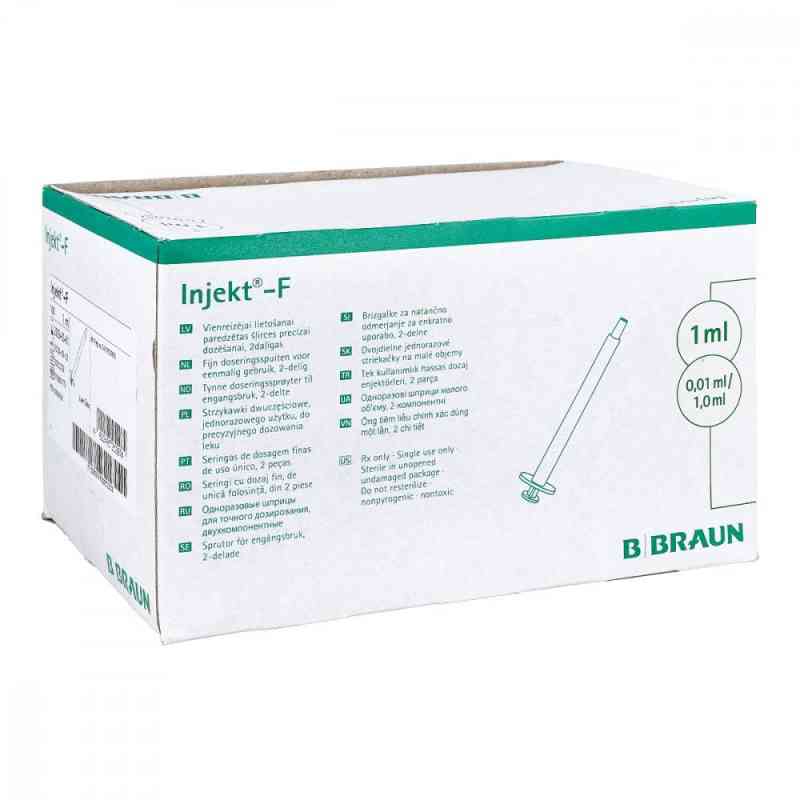Injekt F Feindosierungsspritze 1 ml 100X1 ml von B. Braun Melsungen AG PZN 00896456
