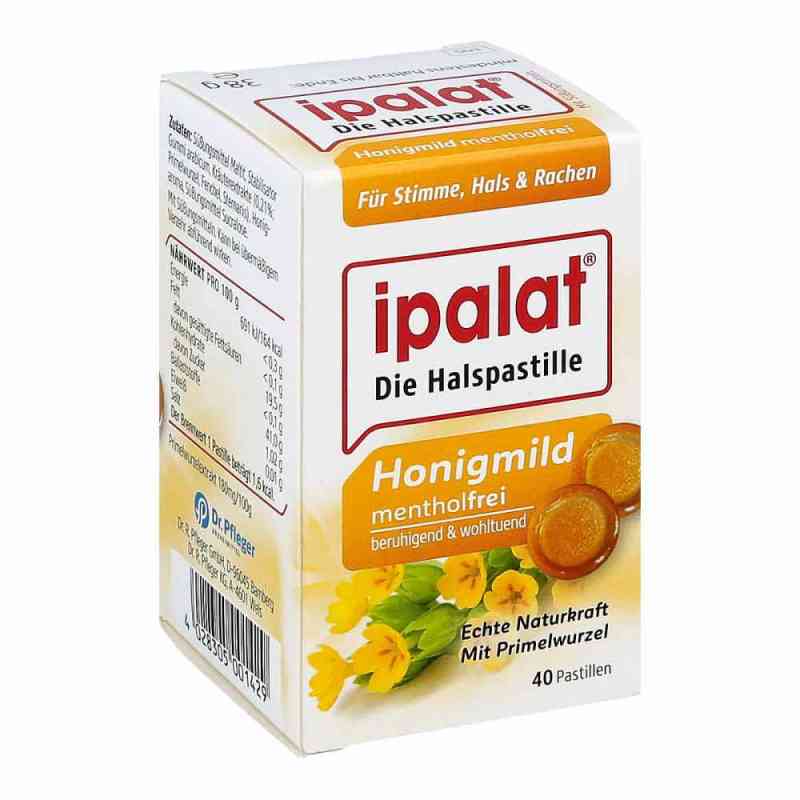 Ipalat Halspastillen honigmild ohne Menthol zuckerfr. 40 stk von Dr. Pfleger Arzneimittel GmbH PZN 14143111