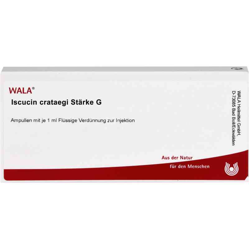 Iscucin Crataegi Stärke G Ampullen 10X1 ml von WALA Heilmittel GmbH PZN 03083334