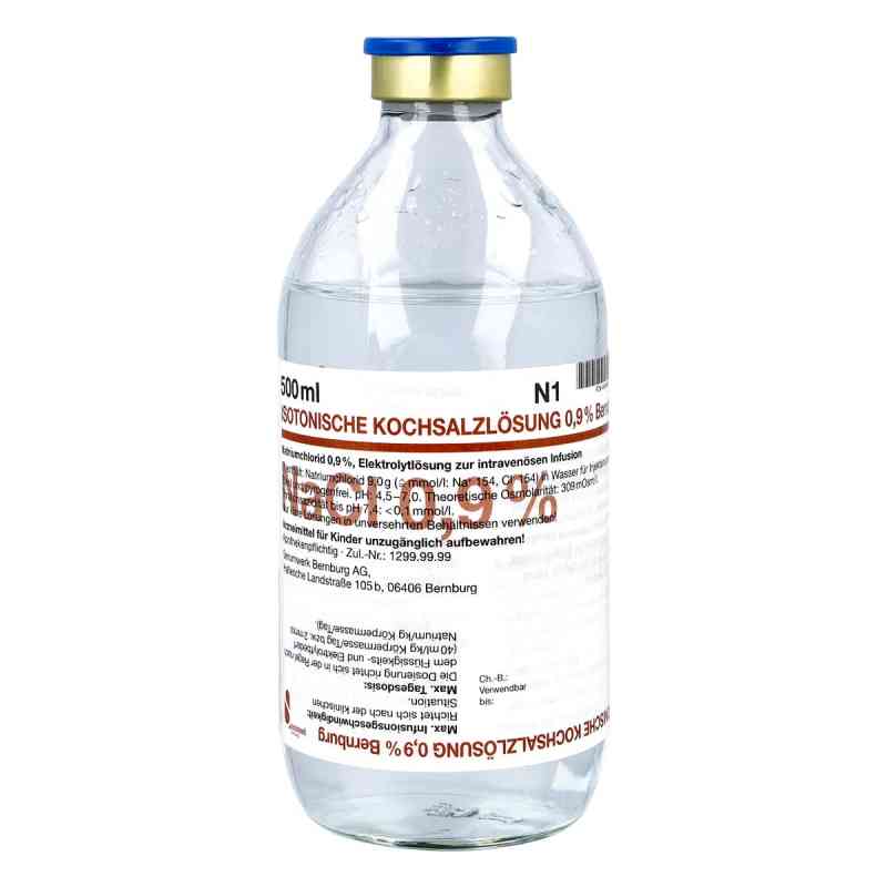 Isotonische Kochsalzlsg. 0,9% Bernburg Infusum -lsg. 500 ml von Serumwerk Bernburg AG PZN 04604462