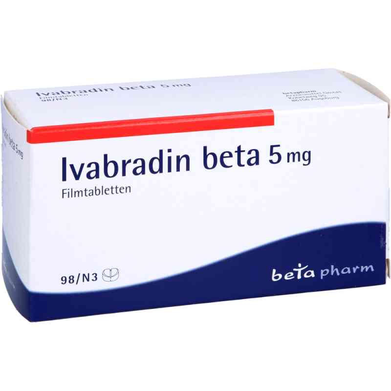 Ivabradin beta 5 mg Filmtabletten 98 stk von betapharm Arzneimittel GmbH PZN 05378022