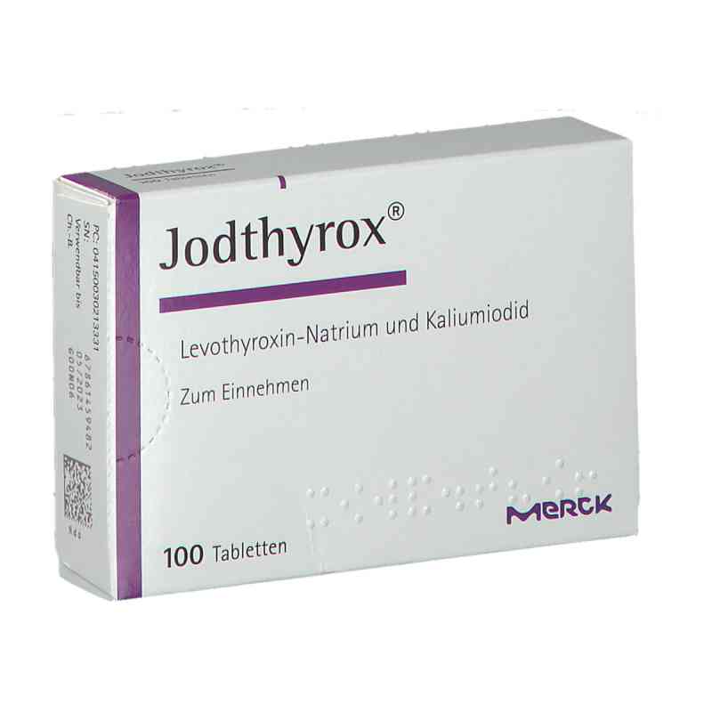 Jodthyrox 100 stk von Merck Healthcare Germany GmbH PZN 03021333