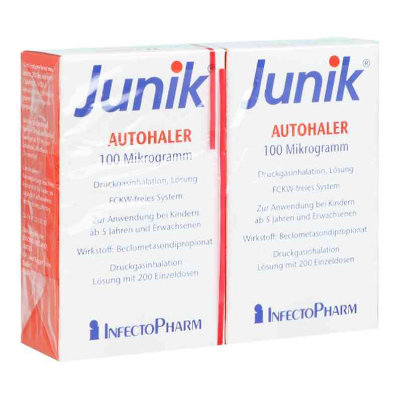 Junik 100 Mikrogramm Autohaler 2 stk von INFECTOPHARM Arzn.u.Consilium GmbH PZN 00323921