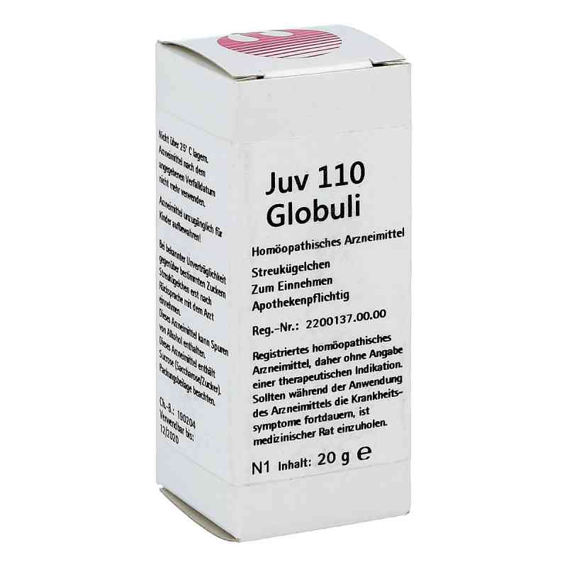 Juv 110 Globuli 20 g von PHöNIX LABORATORIUM GmbH PZN 14275485