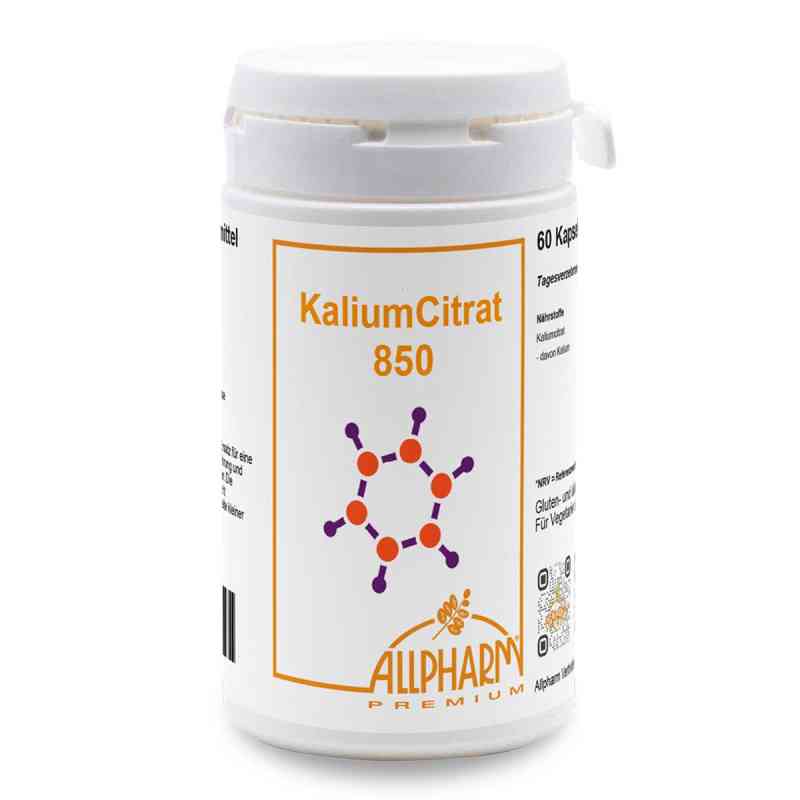 Kaliumcitrat 850 Allpharm Kapseln 60 stk von ALLPHARM Vertriebs GmbH PZN 19658587