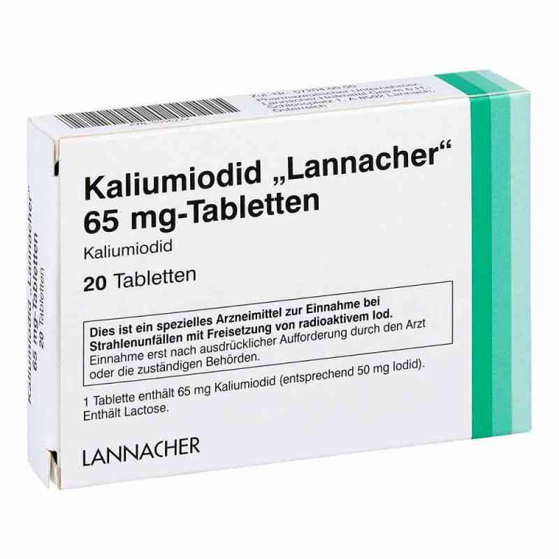 Kaliumiodid Lannacher 65 mg Tabletten 20 stk von Lannacher Heilmittel Ges.m.b.H PZN 05556222