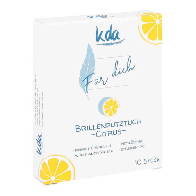 Kda Brillenputztücher 10 stk von KDA Pharmavertrieb Arndt GmbH PZN 00434218