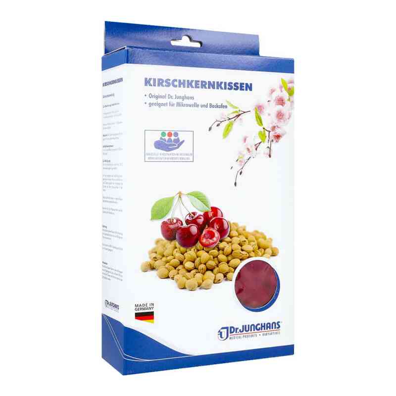 Kirschkernkissen 20x30 cm mit Flausch bordeaux 1 stk von Dr. Junghans Medical GmbH PZN 09305014