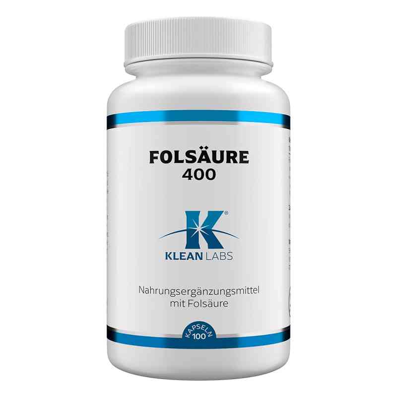 Klean Labs Folsäure 400 mcg Kapseln 100 stk von Supplementa GmbH PZN 09745078