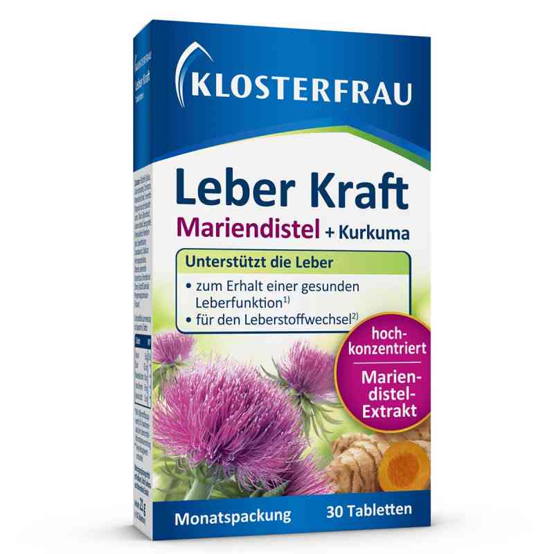 Klosterfrau Leber Kraft Tabletten 30 stk von MCM KLOSTERFRAU Vertr. GmbH PZN 14819442
