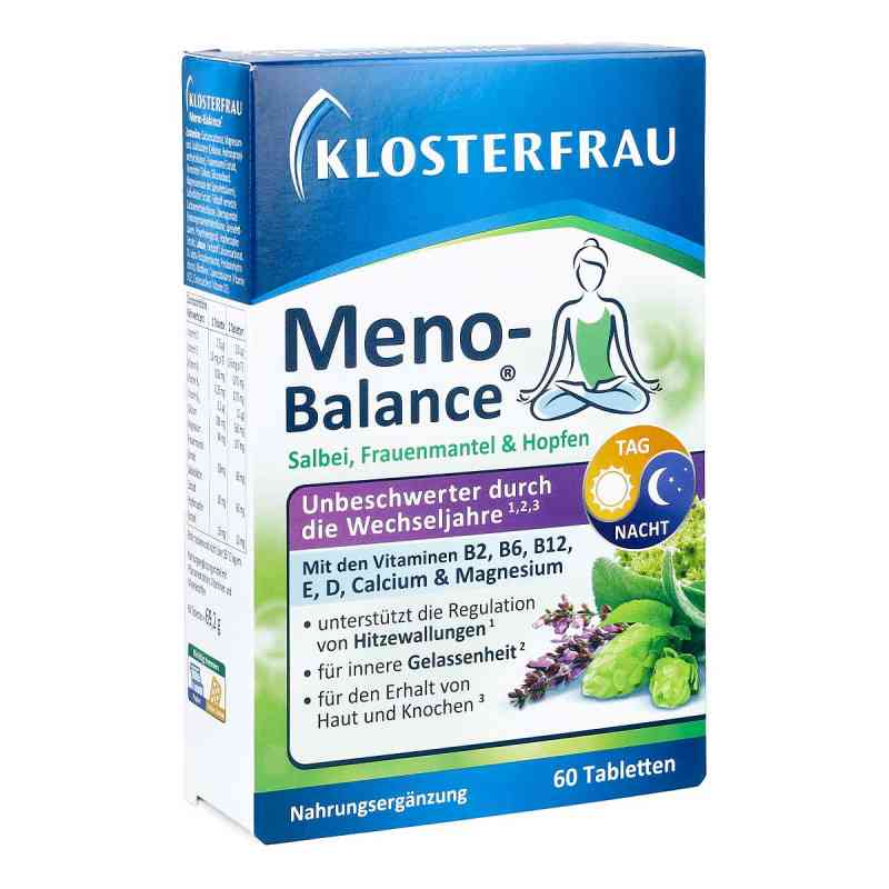 Klosterfrau Meno-balance Tabletten 60 stk von MCM KLOSTERFRAU Vertr. GmbH PZN 10390025