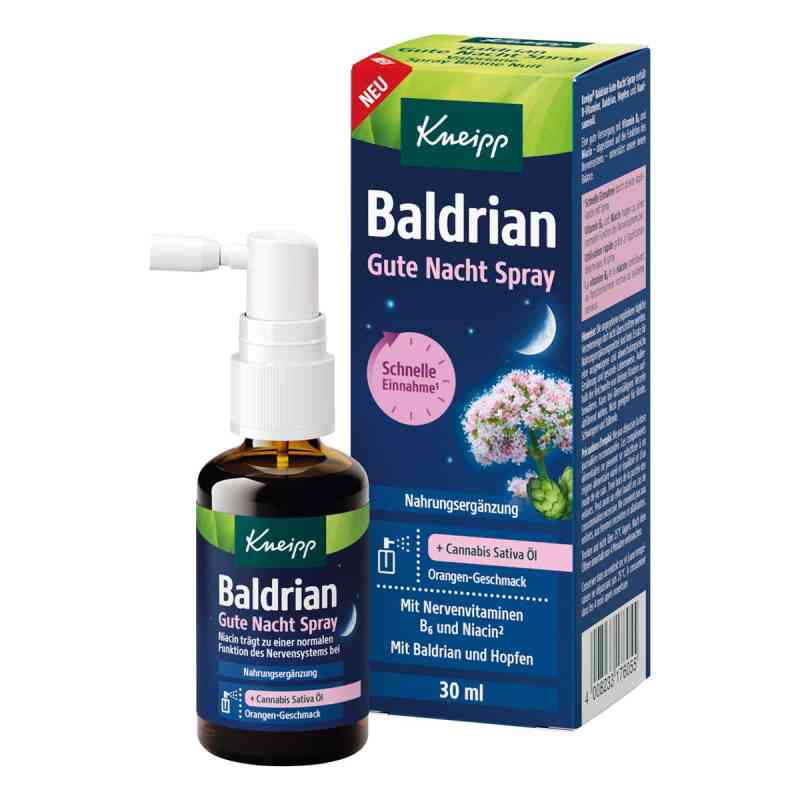 Kneipp Baldrian Gute Nacht Spray 30 ml von Kneipp GmbH PZN 19303625
