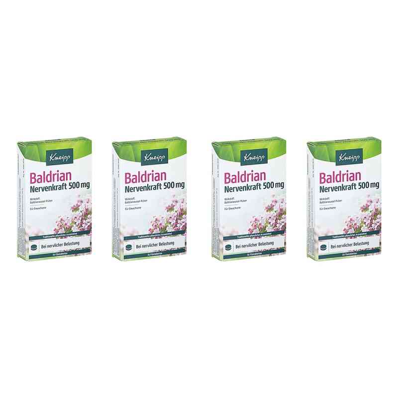 Kneipp Baldrian Nervenkraft 500 mg Filmtabletten 4x30 stk von Kneipp GmbH PZN 08107326