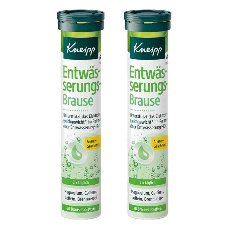 Kneipp Entwässerung Brausetabletten 2x20 stk von Kneipp GmbH PZN 08102946