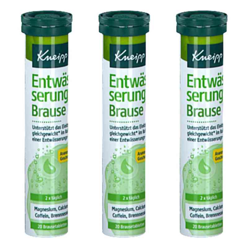 Kneipp Entwässerung Brausetabletten 4x20 stk von Kneipp GmbH PZN 08107336