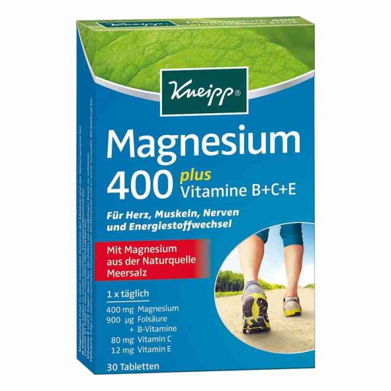 Kneipp Magnesium 400 Tabletten 30 stk von Kneipp GmbH PZN 04965728