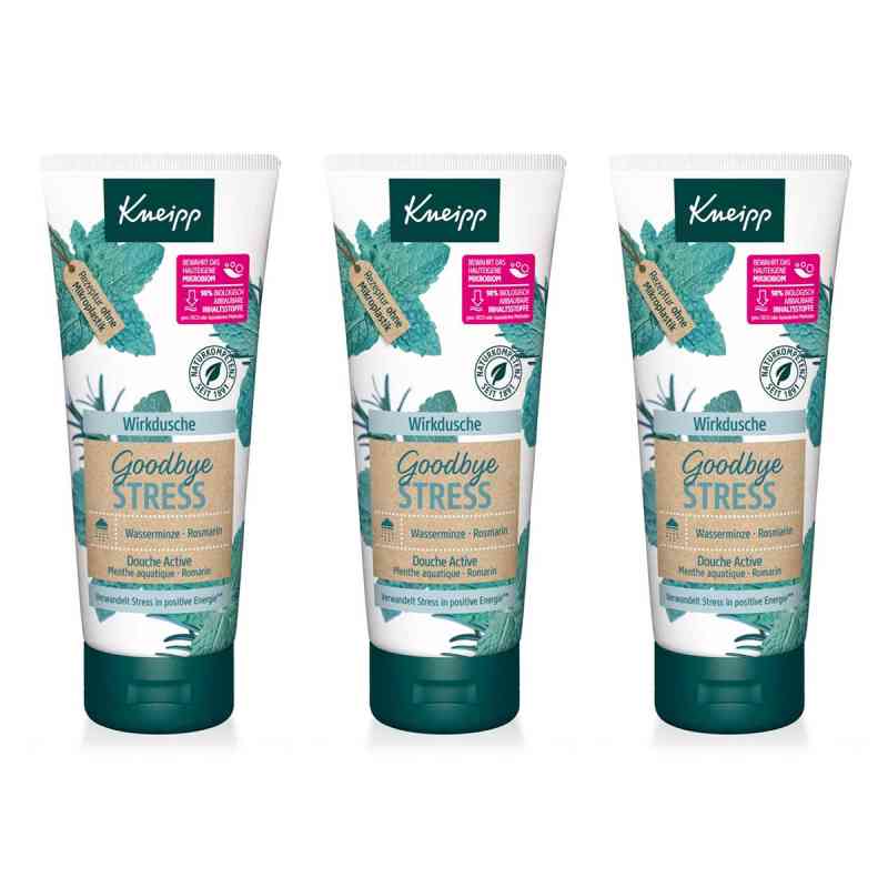 Kneipp Wirkdusche Goodbye Stress 3x200 ml von Kneipp GmbH PZN 08107330