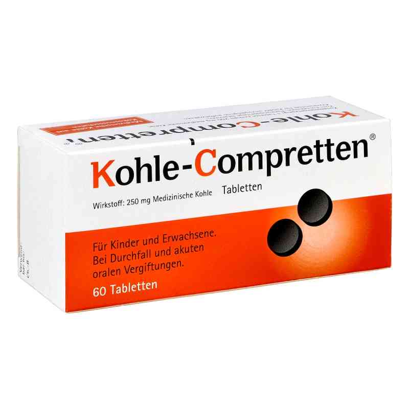 Kohle-Compretten 60 stk von Klinge Pharma GmbH PZN 04420093