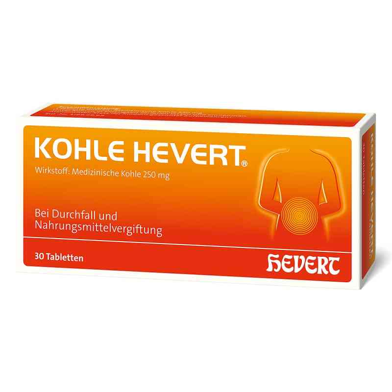 Kohle Hevert Tabletten 30 stk von Hevert-Arzneimittel GmbH & Co. KG PZN 19428491