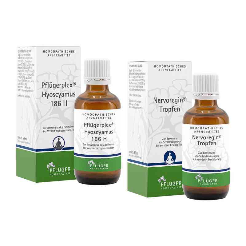 Kombi-Paket gegen Unruhe & Schlafstörungen 2x50 ml von Homöopathisches Laboratorium Alexander Pflüger Gmb PZN 08101825