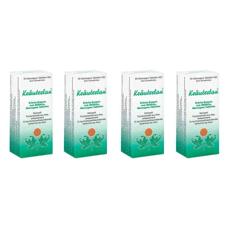 Kräuterlax Kräuter-Dragees zum Abführen 4x30 stk von Dr. Theiss Naturwaren GmbH PZN 08104804