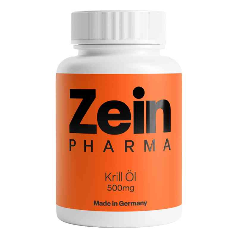 Krill Öl 500mg von ZEINpharma 60 stk von ZeinPharma Germany GmbH PZN 10541808