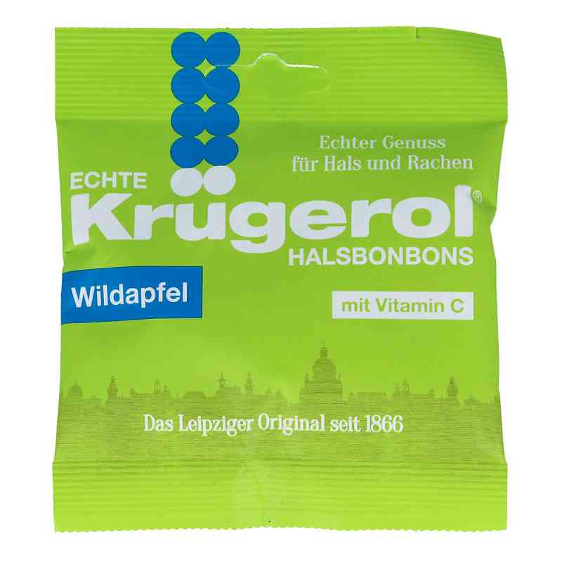 Krügerol Halsbonbons Wildapfel mit Zucker 50 g von MCM KLOSTERFRAU Vertr. GmbH PZN 11539021