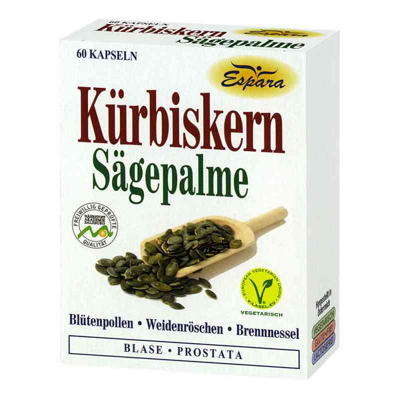 Kürbiskern-sägepalme Kapseln 60 stk von Espara GmbH PZN 10042560