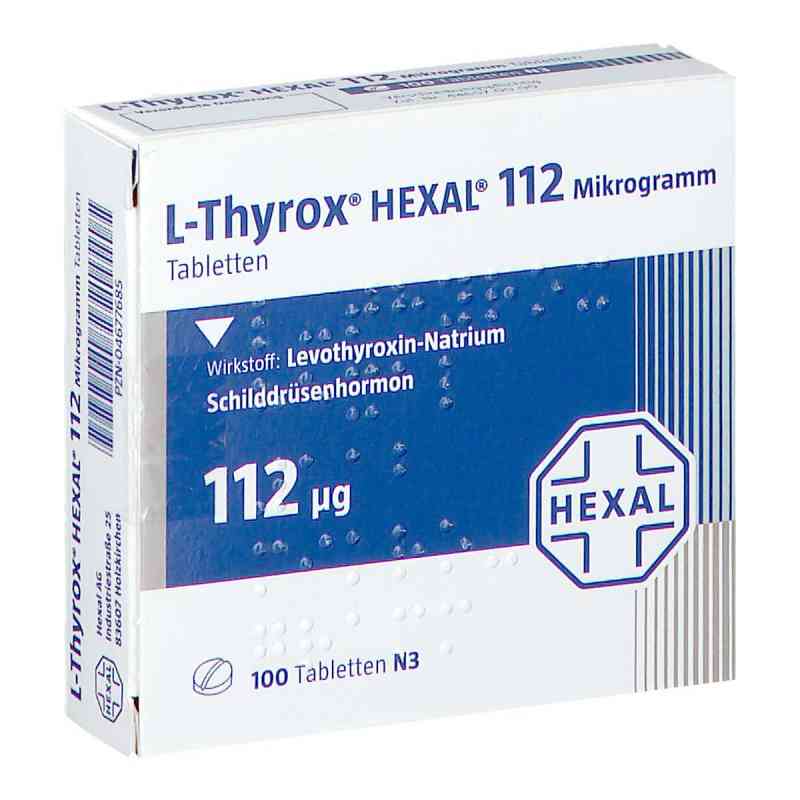 L-Thyrox HEXAL 112μg 100 stk von Hexal AG PZN 04677685
