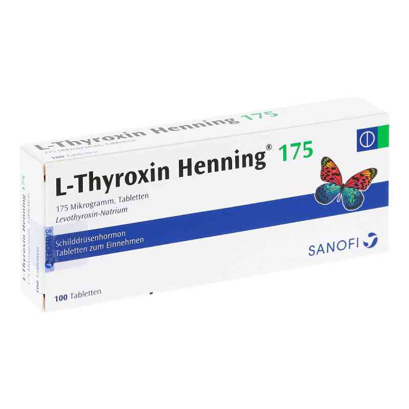 L-Thyroxin Henning 175 100 stk von Sanofi-Aventis Deutschland GmbH PZN 04784091