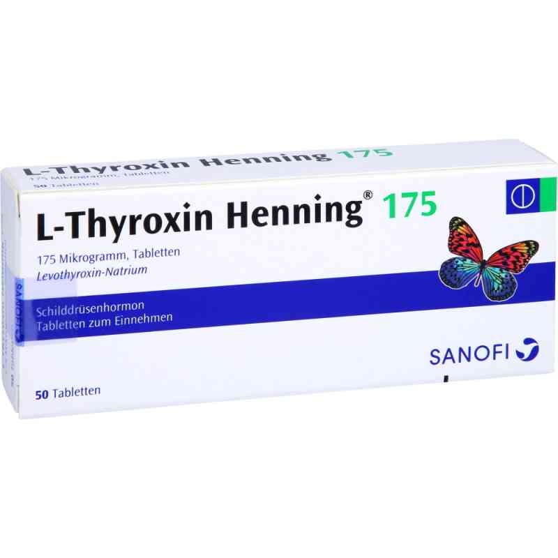 L-Thyroxin Henning 175 50 stk von Sanofi-Aventis Deutschland GmbH PZN 04876203
