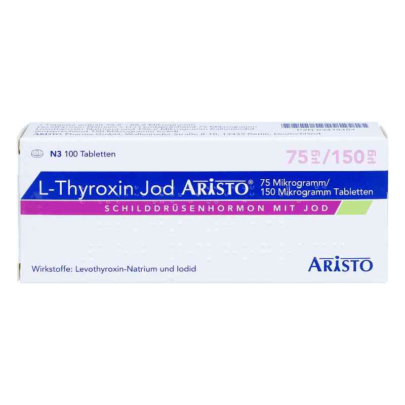 L-Thyroxin Jod Aristo 75μg/150μg 100 stk von Aristo Pharma GmbH PZN 03419484