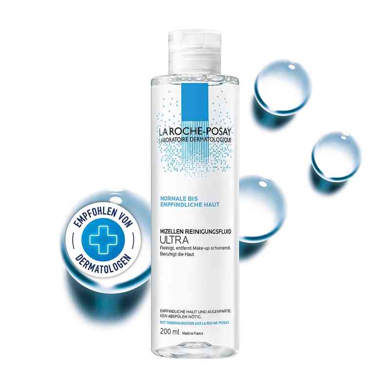 La Roche Posay Mizellen Reinigungsfluid Ultra für empf. Haut 200 ml von L'Oreal Deutschland GmbH PZN 12561844