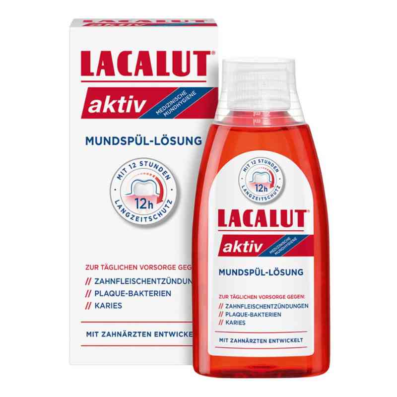 Lacalut aktiv Mundspüllösung 300 ml von Dr. Theiss Naturwaren GmbH PZN 04970310