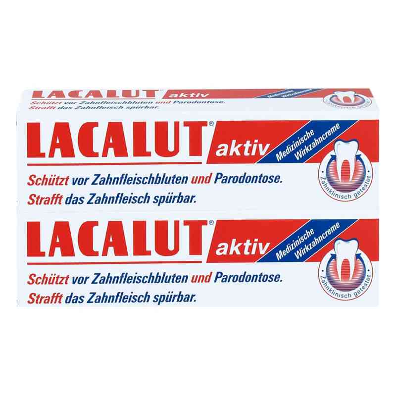 LACALUT aktiv Zahncreme 2x100 ml von Dr. Theiss Naturwaren GmbH PZN 08101802