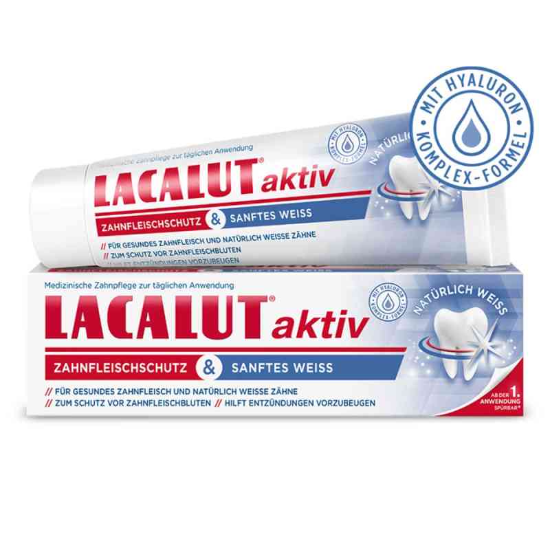 Lacalut aktiv Zahnfleischschutz & sanftes Weiss 75 ml von Dr. Theiss Naturwaren GmbH PZN 14407544