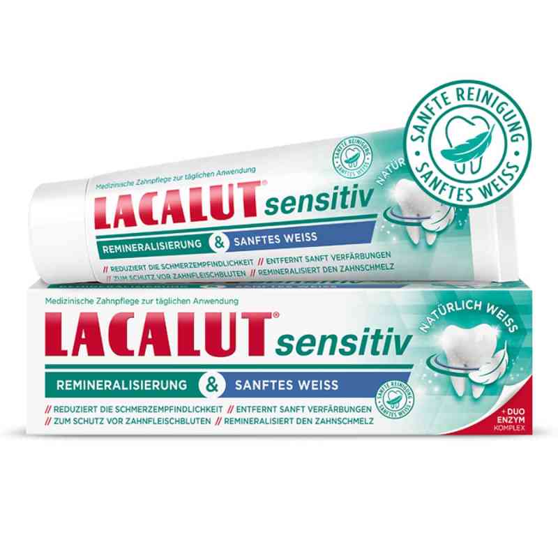 Lacalut sensitiv Remineralisierung & sanftes Weiss 75 ml von Dr. Theiss Naturwaren GmbH PZN 18403997