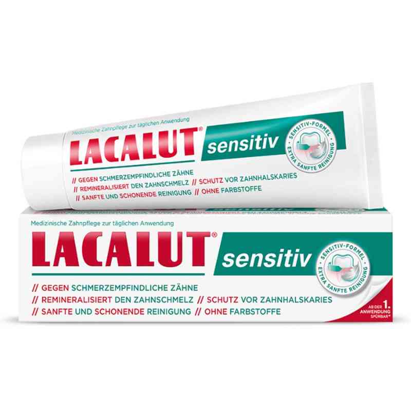Lacalut Sensitiv Zahncreme 75 ml von Dr. Theiss Naturwaren GmbH PZN 18840143