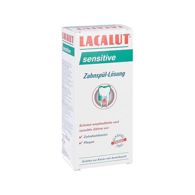 Lacalut sensitive Zahnspül-lösung 300 ml von Dr. Theiss Naturwaren GmbH PZN 10991724