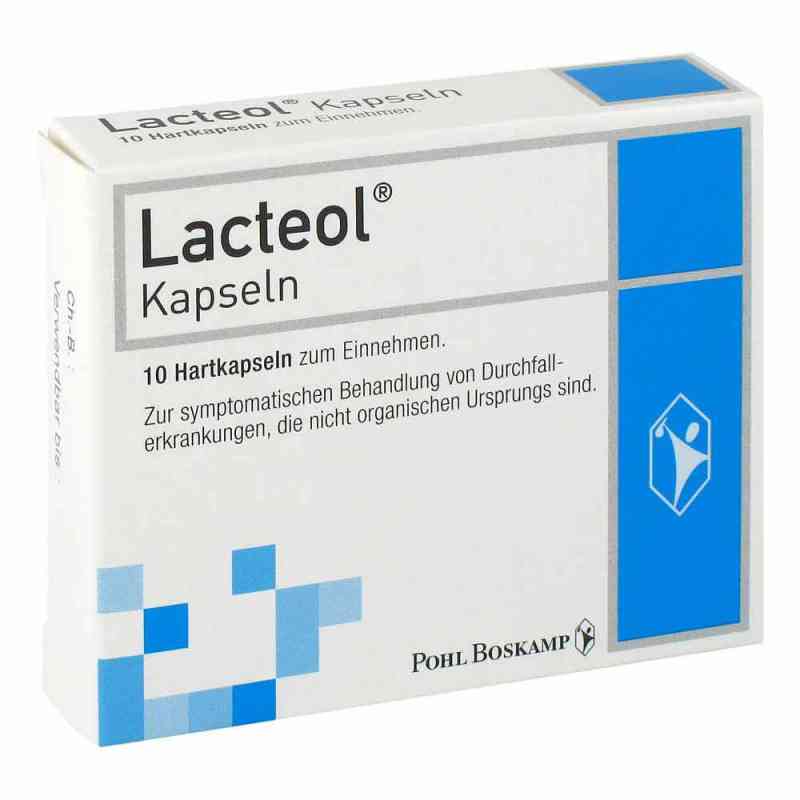 Lacteol Kapseln bekämpfen Durchfall, regenerieren die Darmflora 10 stk von G. Pohl-Boskamp GmbH & Co.KG PZN 02064033