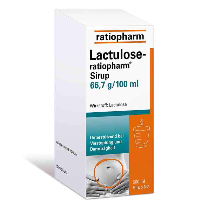 Lactulose-ratiopharm 500 ml von ratiopharm GmbH PZN 04916865